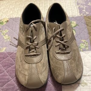 Propet Jodie Suede Oxford Comfort Shoe Size 7.5 M(B)